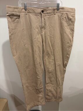 Castaway Men's Khaki Straight-Fit Chinos - Beige
